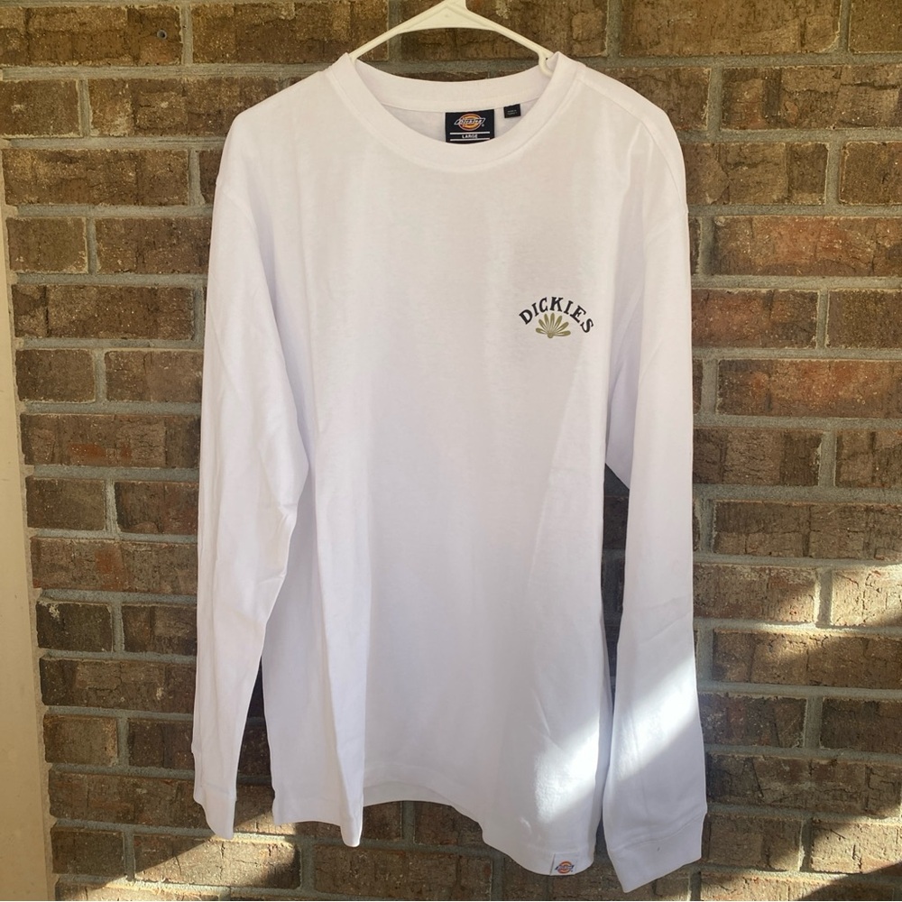 Dickies Classic White Long Sleeve Tee